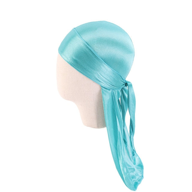 Teal Kids Silky Durag