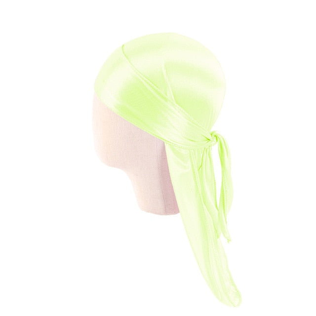 Neon Green Kids Silky Durag