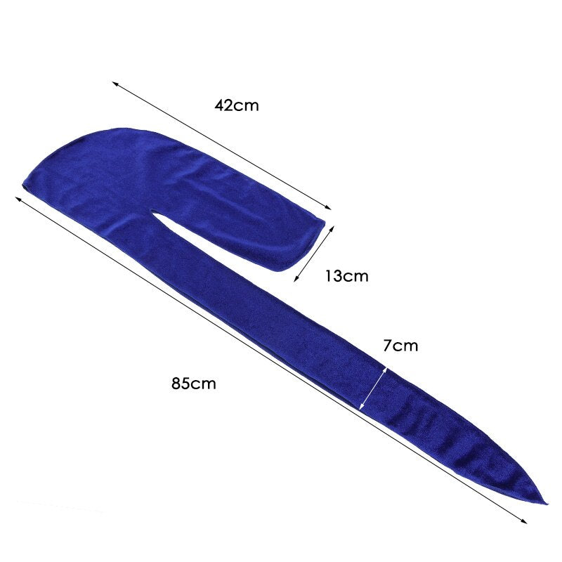 Royal Blue Kids Velvet Durag