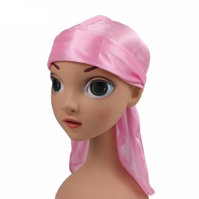 Pink Kids Silky Durag