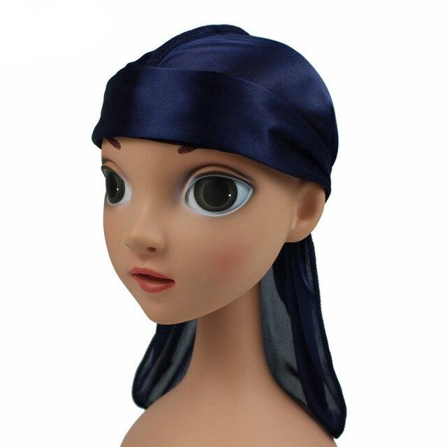 Navy Blue Kids Silky Durag