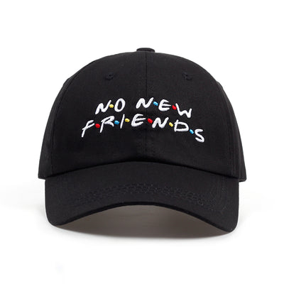 No New Friends Dad Hat - Taelor Boutique