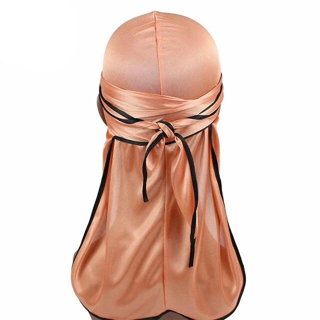 Champagne Silk Durag w/ Black Lining