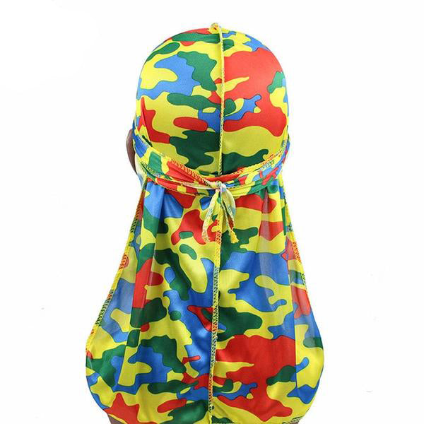 Silk Multi Camo Durag