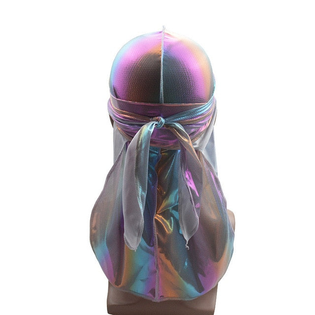 Multicolour #4 Shiny Silk Durag