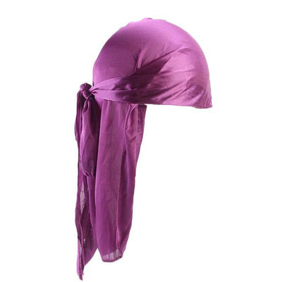 Purple Silk Durag - Taelor Boutique